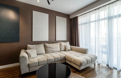 Alquiler de apartamento elegante y moderno de 55 m² en el complejo premium BW Parkview, Belgrado