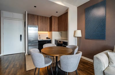 Alquiler de apartamento elegante y moderno de 55 m² en el complejo premium BW Parkview, Belgrado