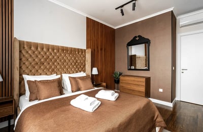 Alquiler de apartamento elegante y moderno de 55 m² en el complejo premium BW Parkview, Belgrado