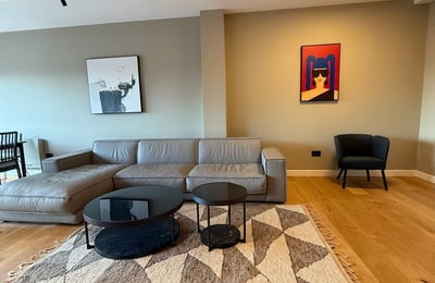 Location de penthouse spacieux de 130 m² avec vue panoramique sur la ville, Belgrade, Serbie