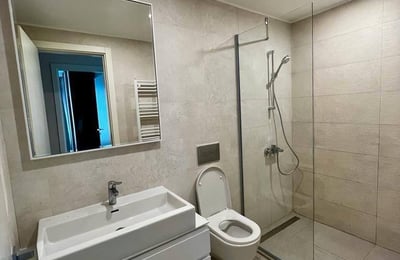 Möblierte 63 m² Wohnung zur Miete mit Flussblick im Premium-Komplex BW Aria, Belgrad