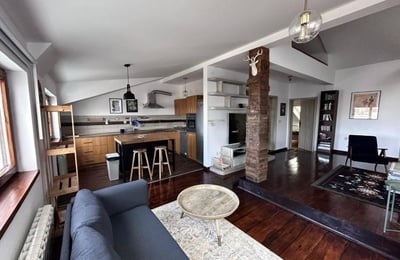 Spacious and cozy 85 m² apartment for rent in Vračar, Belgrade, Serbia