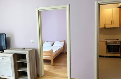 Аренда уютной квартиры 53 м² с видом на Храм Святого Саввы в центре Белграда, Сербия