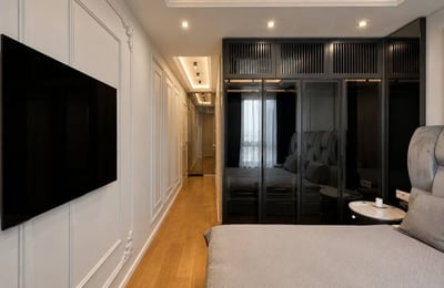 Stylish, spacious 106 m² apartment for rent in Skyline residential complex, Belgrade, Serbia