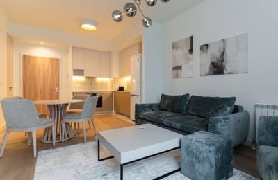 Alquiler de apartamento elegante de 54 m² en el complejo residencial BW Scala, Belgrado, Serbia