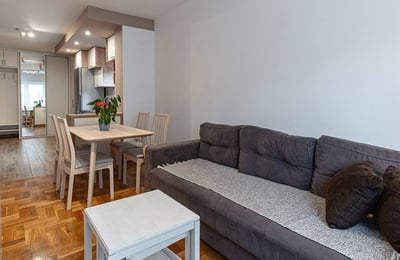 Location d'appartement confortable de 43 m² dans le centre-ville, Belgrade, Serbie