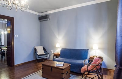 Location d'appartement spacieux et meublé de 124 m², centre-ville, Belgrade, Serbie