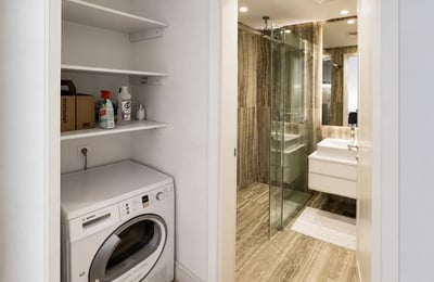 Alquiler de apartamento moderno de 55 m² en el complejo residencial Kneza Milosa Residences, Belgrado, Serbia