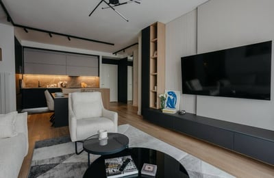 Luxuriöses Apartment 86 m² im Wohnkomplex BW Eterna, Belgrad an der Donau, Belgrad, Serbien zu vermieten