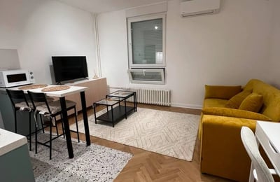Location de studio lumineux de 30 m², Zvezdara, Belgrade, Serbie