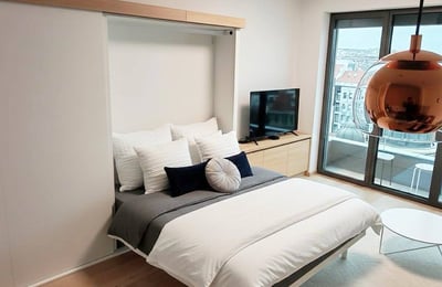 Cozy 34 m² studio apartment in the premium residential complex New Dorćol, Belgrade, Serbia
