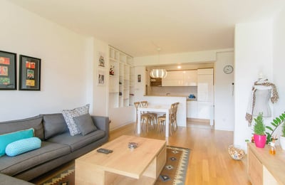 Zu vermieten: Helles Apartment 59 m² im neuen modernen Wohnkomplex A Blok, Neu-Belgrad, Serbien