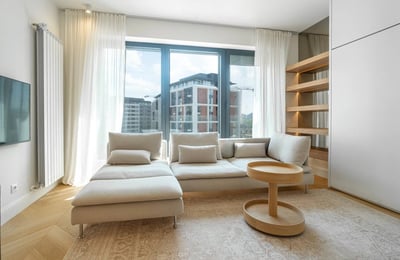 Estudio acogedor y luminoso de 31 m² en el complejo residencial prémium Soul 64, Novi Beograd, Serbia