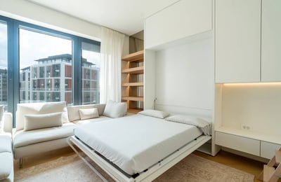 Estudio acogedor y luminoso de 31 m² en el complejo residencial prémium Soul 64, Novi Beograd, Serbia
