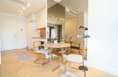 Estudio acogedor y luminoso de 31 m² en el complejo residencial prémium Soul 64, Novi Beograd, Serbia