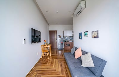 Bright, furnished 45 m² apartment for rent near the beach, Da Nang, Vietnam