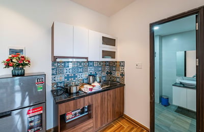 Bright, furnished 45 m² apartment for rent near the beach, Da Nang, Vietnam