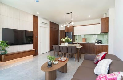 Geräumiges Apartment im Rollington Building, Da Nang, Vietnam zu vermieten