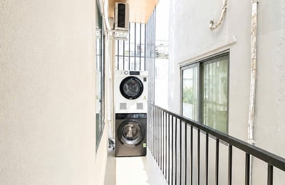 Bright, furnished 50 m² apartment with a balcony for rent near the beach, Da Nang, Vietnam