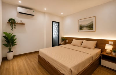 Stylish, furnished 45 sqm apartment for rent, Son Tra, Da Nang, Vietnam