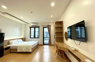 Alquiler de estudio de lujo, amueblado, cerca del mar, 40 m², My An, Da Nang, Vietnam