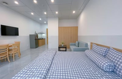 Аренда новой, светлой студии с видом на горы, Сон Тра, Дананг, Вьетнам