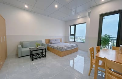 Аренда новой, светлой студии с видом на горы, Сон Тра, Дананг, Вьетнам