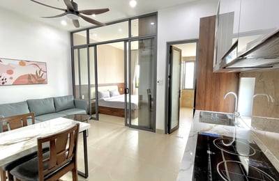 Brandneue, moderne Wohnung nahe am Strand zur Miete, Son Tra, Da Nang, Vietnam