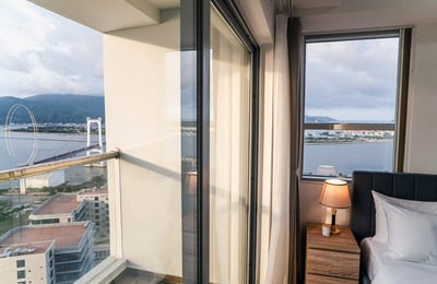 Luxuriöses 2-Zimmer-Apartment, Blooming Tower, Da Nang, Vietnam zu vermieten