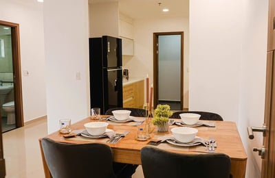 Luxuriöses 2-Zimmer-Apartment, Blooming Tower, Da Nang, Vietnam zu vermieten