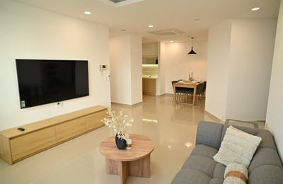 Luxuriöses 2-Zimmer-Apartment, Blooming Tower, Da Nang, Vietnam zu vermieten