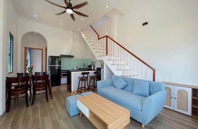 Alquiler de casa luminosa con jardín privado en Da Nang, Vietnam