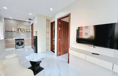 Helle, gemütliche Wohnung nahe dem Strand zur Miete, Son Tra, Da Nang, Vietnam