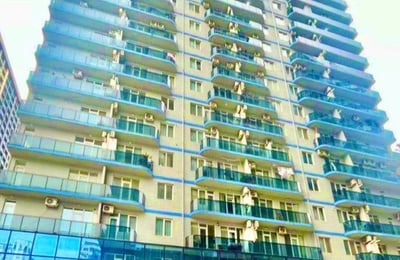 Комфортная меблированная квартира 45 м² с видом на море в аренду, Батуми, Грузия