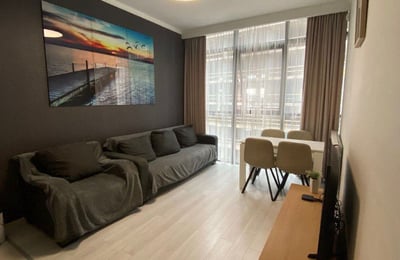 Location appartement confortable avec vue sur la mer et les montagnes, 45 м², Batumi, Géorgie