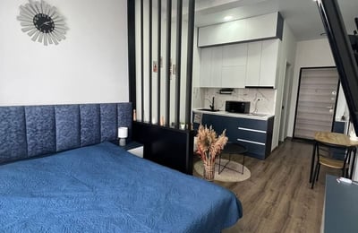 Cozy, furnished studio apartment in Gumbati residential complex for rent, 30 m², Batumi, Georgia