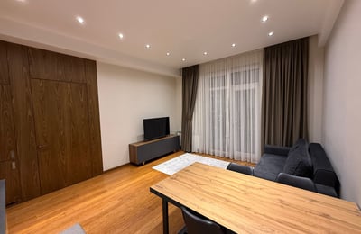 Rental of a modern 3-room apartment with a sea view, Baku White City, Baku, Azerbaijan