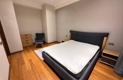 Rental of a modern 3-room apartment with a sea view, Baku White City, Baku, Azerbaijan