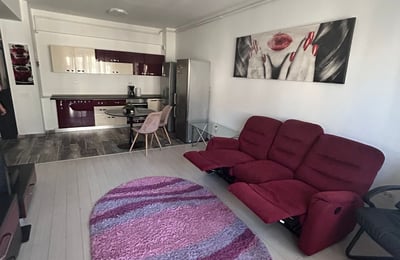 Rent of a furnished 2-room apartment, Sector 6, Military Residence, Bucharest, Romania