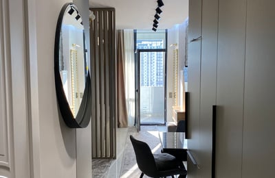 Location d'un appartement meublé et accueillant, 40 m², Black Sea Towers, Batumi, Géorgie