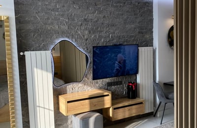 Location d'un appartement meublé et accueillant, 40 m², Black Sea Towers, Batumi, Géorgie