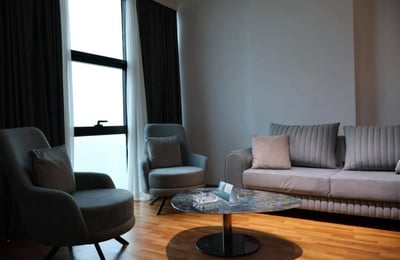 Location d'un appartement spacieux, 65 m², vue panoramique, Batumi, Géorgie