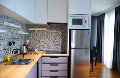 Location d'un appartement spacieux, 65 m², vue panoramique, Batumi, Géorgie