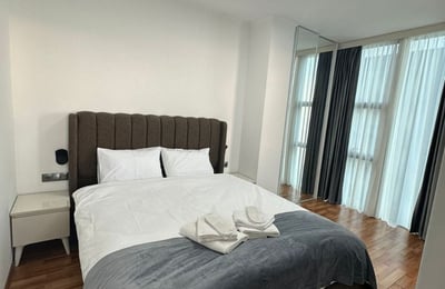 Location d'un appartement spacieux, 65 m², vue panoramique, Batumi, Géorgie