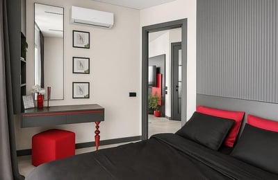 Location d'un appartement spacieux et entièrement meublé, 68 m², Batoumi, Géorgie