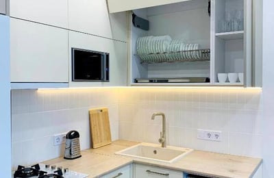 Location d'un studio lumineux avec vue sur la mer, 37 m², Batumi, Géorgie