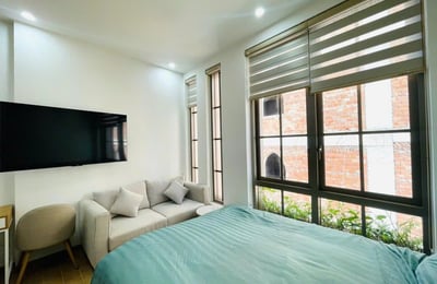 Long-term furnished 35 m² studio apartment rental, Da Nang, Vietnam