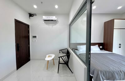 Furnished 1-bedroom apartment rental with amazing sea and mountain views, Da Nang, Vietnam