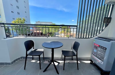 Furnished 1-bedroom apartment rental with amazing sea and mountain views, Da Nang, Vietnam