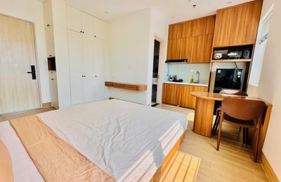 Location de studio meublé près du pont du Dragon, Đà Nẵng, Viêt Nam
